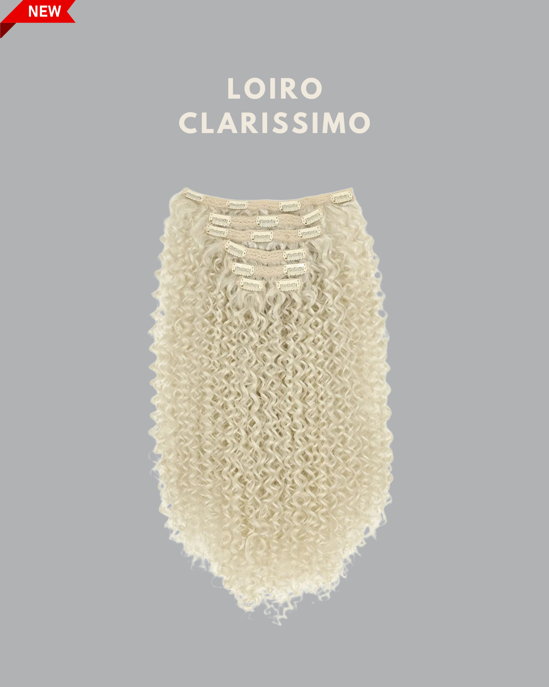 Clip-In Curly Fio BioHumanizado™ | 7 telas