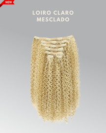 Clip-In Curly Fio BioHumanizado™ | 7 telas