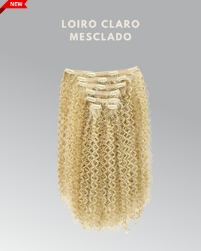 Clip-In Curly Fio BioHumanizado™ | 7 telas