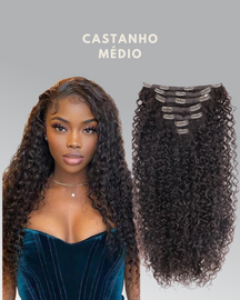 Clip-In Curly Fio BioHumanizado™ | 7 telas