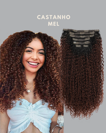 Clip-In Curly Fio BioHumanizado™ | 7 telas