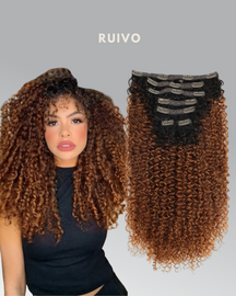 Clip-In Curly Fio BioHumanizado™ | 7 telas